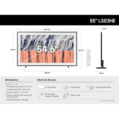 Samsung The Frame 2026 QE55LS03HEUXXN - 55"